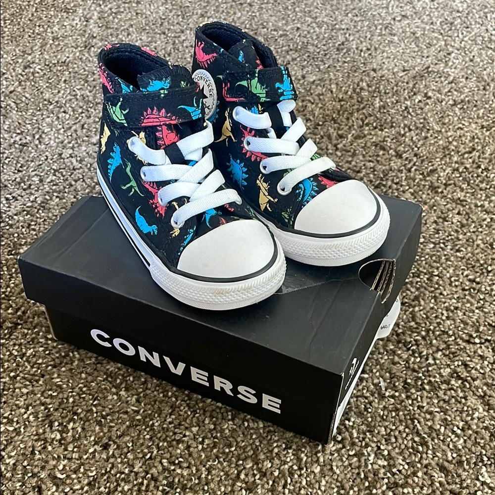 Converse Kids Dino Print High-Tops
